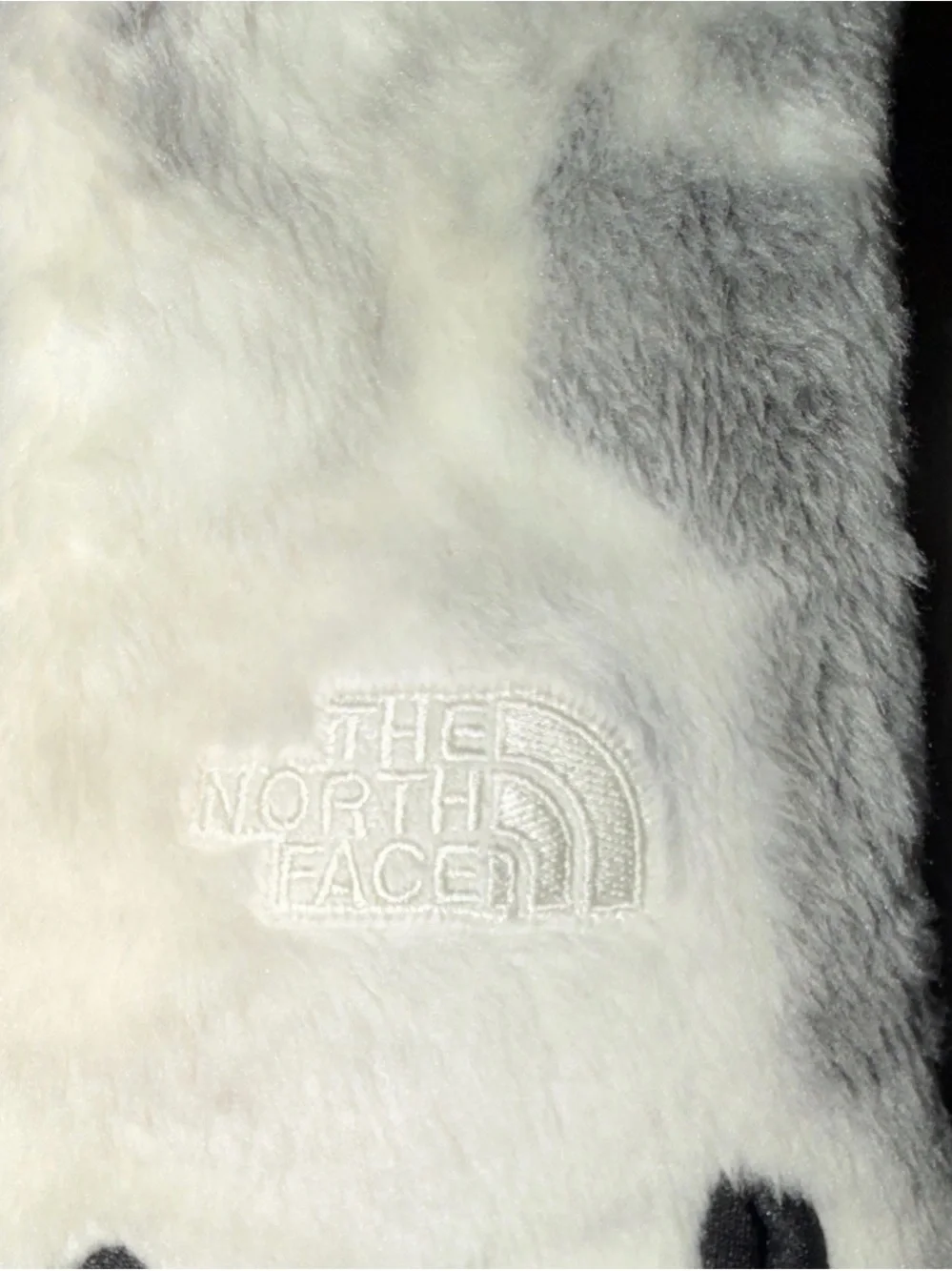 The North Face Women's Osito Etip Glove - White with Black Accents